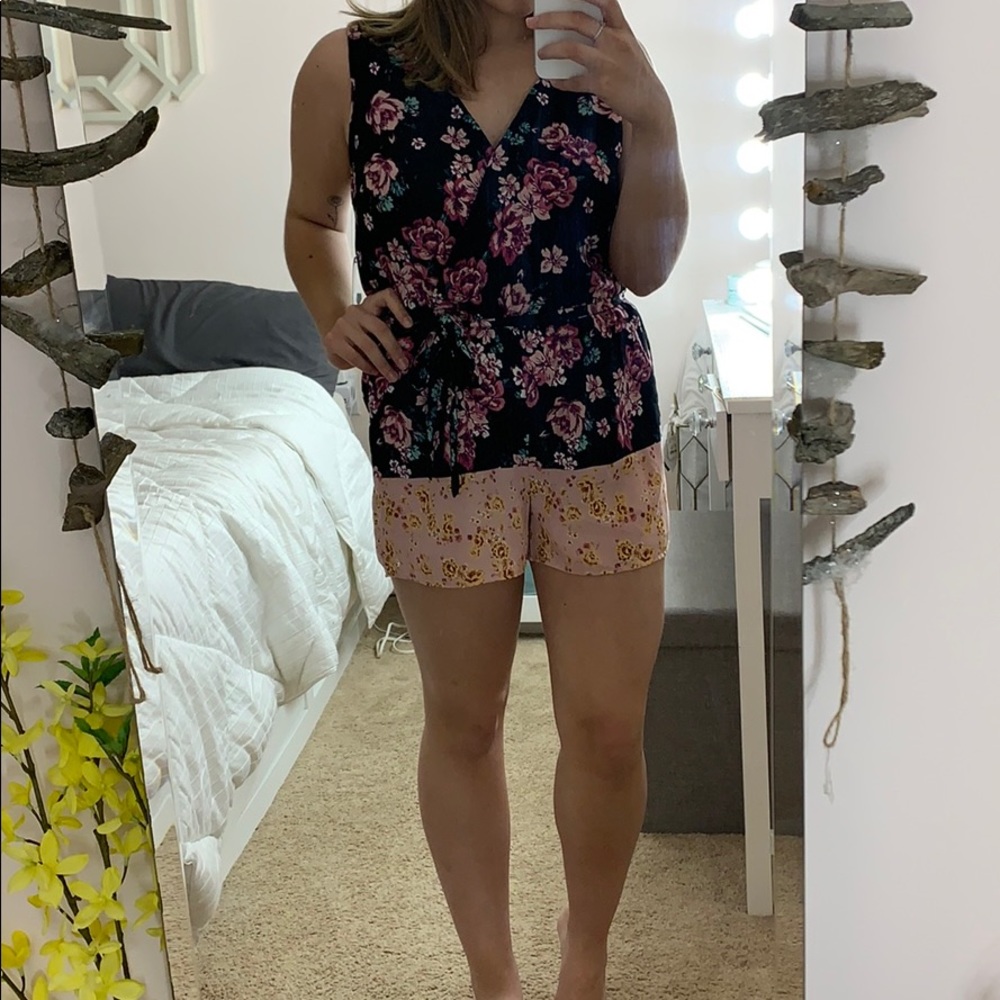 Floral Romper